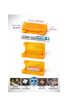 Su Geçirmez Buat Jel Kutusu Ipx8 Koruma Cnp-103 Su Geçirmez Buat Jel Kutusu Ipx8 Koruma Cnp-103