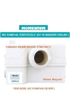 Momentum H600-a -600w-220v- Öğütücülü Atık Su Pompası Ev, İş Yer Momentum H600-a -600w-220v- Öğütücülü Atık Su Pompası Ev, İş Yer