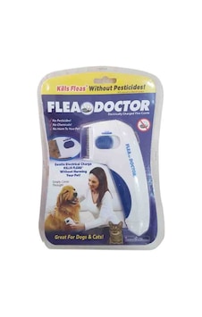Flea Doctor Kedi ve Köpekler için Pilli Pire Tarağı Flea Doctor Kedi ve Köpekler için Pilli Pire Tarağı