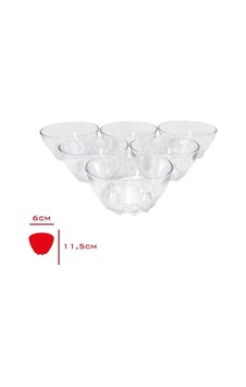 Turkey Bowl Cam Kase 6 Lı 6x11, 5 Cmroyaleks-82641 Standart Turkey Bowl Cam Kase 6 Lı 6x11, 5 Cmroyaleks-82641 Standart