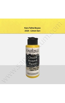 Cadence Chalkboard Kara Tahta Boyası 120 Ml. 2520 Limon Sarı Cadence Chalkboard Kara Tahta Boyası 120 Ml. 2520 Limon Sarı