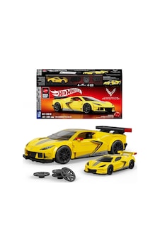 Mattel Brick Shop Hot Wheels 20 Corvette C8.r Yapım Seti 261 Par Mattel Brick Shop Hot Wheels 20 Corvette C8.r Yapım Seti 261 Par