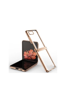 Newface - 458 - Samsung Galaxy Uyumlu Z Flip 4 Kılıf Fold Element Kapak - Csmo-tex - - Gold Newface - 458 - Samsung Galaxy Uyumlu Z Flip 4 Kılıf Fold Element Kapak - Csmo-tex - - Gold