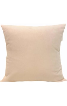 Kadife Kırlent Kılıfı Bej 43 X 43