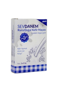 Sevdanem Probiyotik Kefir Mayası 3x0,5 Gr