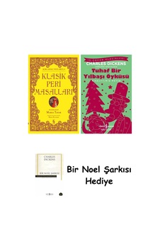 Açıklamalı Notlarıyla Klasik Peri Masalları Ciltli + Tuhaf Bir Yılbaşı Öyküsü + Bir Noel Şarkısı Açıklamalı Notlarıyla Klasik Peri Masalları Ciltli + Tuhaf Bir Yılbaşı Öyküsü + Bir Noel Şarkısı