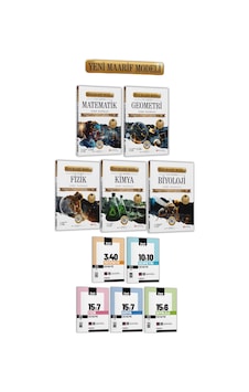 Maarif Model Bilgi Sarmal Sayısal Matematik Fizik Kimya Biyoloji Geometri İlk Aşama Maarif Model Soru Bankası Seti Maarif Model Bilgi Sarmal Sayısal Matematik Fizik Kimya Biyoloji Geometri İlk Aşama Maarif Model Soru Bankası Seti