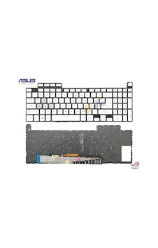 Asus Tuf Gaming F15 Fx507r Notebook Klavyesi, Tuş Takımı Beyaz Tr Rgb Işıklı / Kl1112w Asus Tuf Gaming F15 Fx507r Notebook Klavyesi, Tuş Takımı Beyaz Tr Rgb Işıklı / Kl1112w