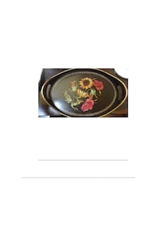 Oval Hira Desenli Sunum Tepsisi Royaleks-isr-5723 Çok Renkli Oval Hira Desenli Sunum Tepsisi Royaleks-isr-5723 Çok Renkli