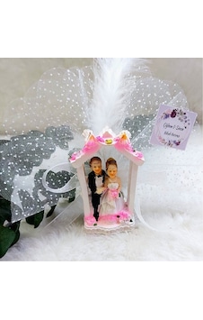 Çardakta Gelin Damat Biblo Nikah Şekeri(30 Adet) Çardakta Gelin Damat Biblo Nikah Şekeri(30 Adet)