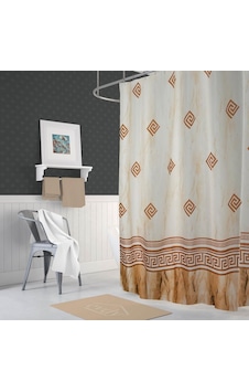 Banyo Perdesi 2 x110 x 200 Çift Kanat Duş Perdesi Halkalı Duşakabin Perdesi 4860 Çok Renkli Banyo Perdesi 2 x110 x 200 Çift Kanat Duş Perdesi Halkalı Duşakabin Perdesi 4860 Çok Renkli
