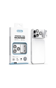 İphone 17 Pro Max Uyumlu Go Des Cl-23 Anti Reflective Standlı Kamera Lens Koruyucu Gümüş İphone 17 Pro Max Uyumlu Go Des Cl-23 Anti Reflective Standlı Kamera Lens Koruyucu Gümüş