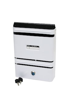 Sgs Tools Sgs-333 Metal Beyaz Posta Kutusu Krom Mandallı Kilit & 2 Anahtar