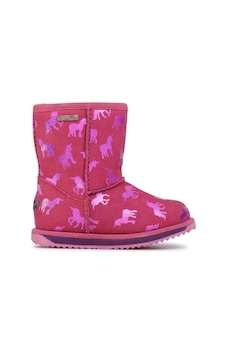 Emu Australia K12373 Rainbow Unicorn Brumby Deep Pink/rose Foncé Çocuk Bot 001 Emu Australia K12373 Rainbow Unicorn Brumby Deep Pink/rose Foncé Çocuk Bot 001