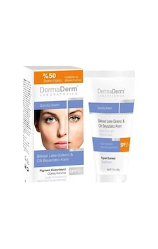 Dermaderm Bitkisel Cilt Lekelerine Karşı Beyazlatıcı SPF 50+ Gündüz Bakım Kremi 100 G Dermaderm Bitkisel Cilt Lekelerine Karşı Beyazlatıcı SPF 50+ Gündüz Bakım Kremi 100 G
