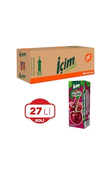 İçim Vişne Meyve Suyu 27 x 200 ML İçim Vişne Meyve Suyu 27 x 200 ML