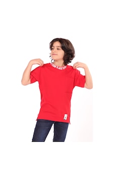 Toontoy Kids Toontoy Erkek Çocuk Yaka Baskılı Göğsü Cepli Tişört Yeşil Toontoy Kids Toontoy Erkek Çocuk Yaka Baskılı Göğsü Cepli Tişört Yeşil