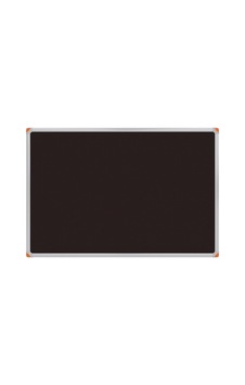 Kumaş Pano 60x90cm Alüminyum Çerçeveli, Siyah Standart