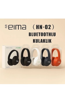 Eima Hn-02 Bluetooth Kablosuz Kulak Üstü Kulaklık Tf Kart Aux Fm Eima Hn-02 Bluetooth Kablosuz Kulak Üstü Kulaklık Tf Kart Aux Fm
