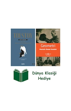 Tolstoy Bütün Eserleri 10 Ciltli + Geometri + Dünya Klasiği Hediye