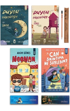 Timaş Çocuk Noonan - Can Sıkıntıma Ne Söyledim - Duygu Günlüğüm Mira Set 4 Kitap Timaş Çocuk Noonan - Can Sıkıntıma Ne Söyledim - Duygu Günlüğüm Mira Set 4 Kitap