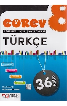 8. Sınıf Türkçe Görev Yeni Nesil Çalışma Föyleri - Muhammed Duman - Nitelik Yayınları