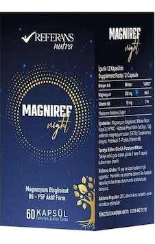 Referans Magniref Night 60 Kapsül Referans Magniref Night 60 Kapsül