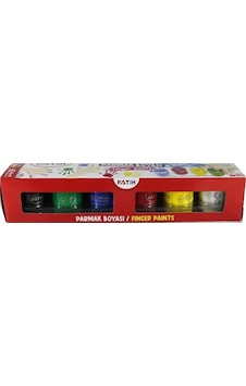 Fatih Parmak Boyası 6 Renk 6X25Ml 50021 Fatih Parmak Boyası 6 Renk 6X25Ml 50021