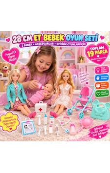 Oyuncak Doktor Hemşire Et Bebek Anne Bebek Oyun Seti 19 Parça Aksesuarlı Evcilik Oyunu Açık Pembe - Beyaz Oyuncak Doktor Hemşire Et Bebek Anne Bebek Oyun Seti 19 Parça Aksesuarlı Evcilik Oyunu Açık Pembe - Beyaz
