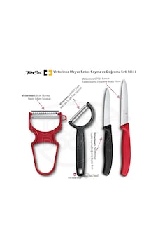 Victorinox Meyve Sebze Soyacak Ve Doğrama Bıçağı Seti Ms11 Victorinox Meyve Sebze Soyacak Ve Doğrama Bıçağı Seti Ms11