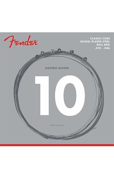Fender 0730255406 Classic Core 255r Nickel-plated Steel Elektro Gitar Teli 10-46 Standart 10-46 Ölçü Güçlü Sinyal Ve Dayanıklı Yapı Fender 0730255406 Classic Core 255r Nickel-plated Steel Elektro Gitar Teli 10-46 Standart 10-46 Ölçü Güçlü Sinyal Ve Dayanıklı Yapı