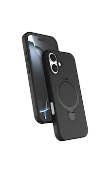 İphone 17 Regal Magsafe Standlı Kapak - Siyah İphone 17 Regal Magsafe Standlı Kapak - Siyah