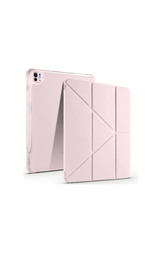 Apple Uyumlu iPad, Air 13 2024 Kılıf Zore Tri Folding Kalem Bölmeli Standlı Kılıf Klasik