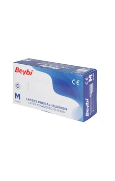 Beybi Lateks Pudralı Eldiven M