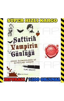 Saftirik Vampirin Günlüğü Tim Collins Epsilon Yayin 9789944824323 Saftirik Vampirin Günlüğü Tim Collins Epsilon Yayin 9789944824323