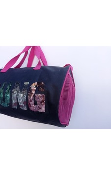 Taros Çanta 5396 Black Young Pullu Spor Çantası Pembe