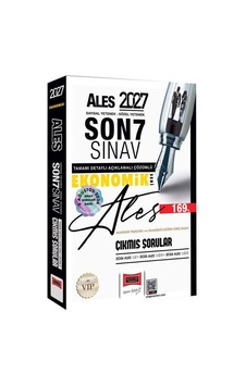 2027 Yargı 2027 Ales Vıp Çıkmış Sorular Son 7 Sınav Çözümlü Ekonomik Seri 2027 Yargı 2027 Ales Vıp Çıkmış Sorular Son 7 Sınav Çözümlü Ekonomik Seri