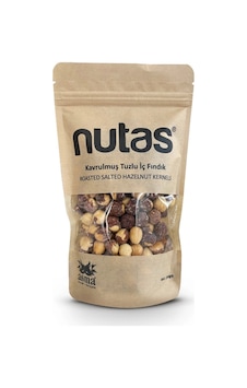 Nutas Kavrulmuş Tuzlu İç Fındık 250g Diğer
