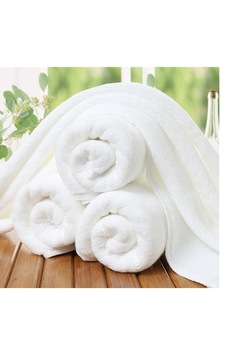 Lüx Beyaz Banyo Havlusu 630 Gr %100 Pamuk 3'lü Set 90x150... Beyaz Lüx Beyaz Banyo Havlusu 630 Gr %100 Pamuk 3'lü Set 90x150... Beyaz