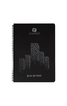Alex Schoeller Black Notebook A4 Siyah Defter 120 Gr. 60 Yp. Spiralli Alex Schoeller Black Notebook A4 Siyah Defter 120 Gr. 60 Yp. Spiralli