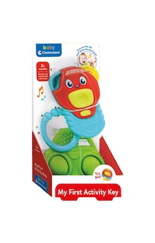 Baby Clementoni Aktivite Anahtarı - Dişlik ve Çıngıraklar Çok Renkli Baby Clementoni Aktivite Anahtarı - Dişlik ve Çıngıraklar Çok Renkli