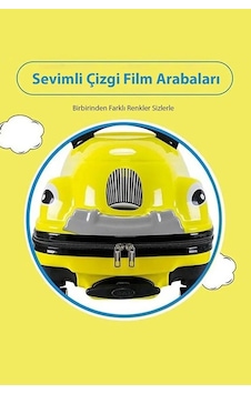 Lüks Abs 360 Çocuk Valizi Pembe Çok Renkli