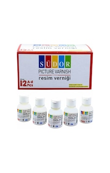 Resim Verniği 25 Ml 3 Adet