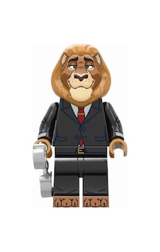 Cartoon Movie Mini Figür Hayvanlar Şehri Zoo Mayor Lion A-038 Cartoon Movie Mini Figür Hayvanlar Şehri Zoo Mayor Lion A-038