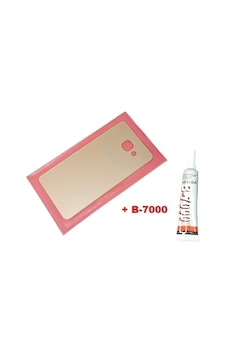 Samsung Galaxy Uyumlu A3 2016 A310 Arka Pil Batarya Kapağı Cam+b-7000 Gold