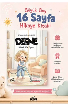 Defne - 16 Sayfa Eğitici Çocuk Hikaye Kitabı - Hediyeli Defne - 16 Sayfa Eğitici Çocuk Hikaye Kitabı - Hediyeli