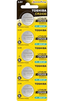 Toshiba Cr 2430 Lithium 5'li Pil - -popvitrin Toshiba