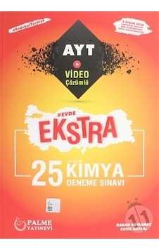 Palme Yks Ayt Ekstra Kimya 25 Deneme Sınavı Palme Yks Ayt Ekstra Kimya 25 Deneme Sınavı