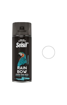 Selsil Tab-407 Beyaz Sprey Boya 400ml- 12'li Paket