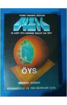 Öys Fizik Konu Tarama Testleri-18 Adet 1991 Yılı Basım Öys Fizik Konu Tarama Testleri-18 Adet 1991 Yılı Basım